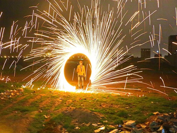 گزارش تصویری/چهارشنبه سوری در بجنورد