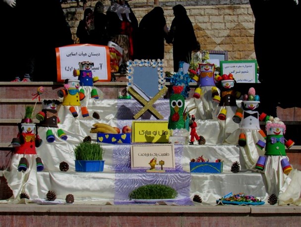 جشنواره سفره های هفت سین در گچساران  برگزار شد