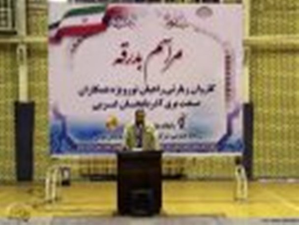 تصاویر/ مراسم بدرقه کاروان زیارتی راهیان نور از ارومیه