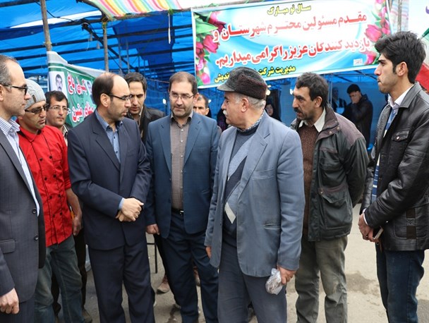 نمایشگاه صنایع دستی و توانمندیهای شهری و روستایی بناب افتتاح شد +تصاویر