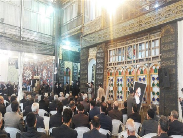 مراسم اولین سالگرد رحلت آیت اله ابنُ الرضا در خوانسار برگزار شد/ تصاویر