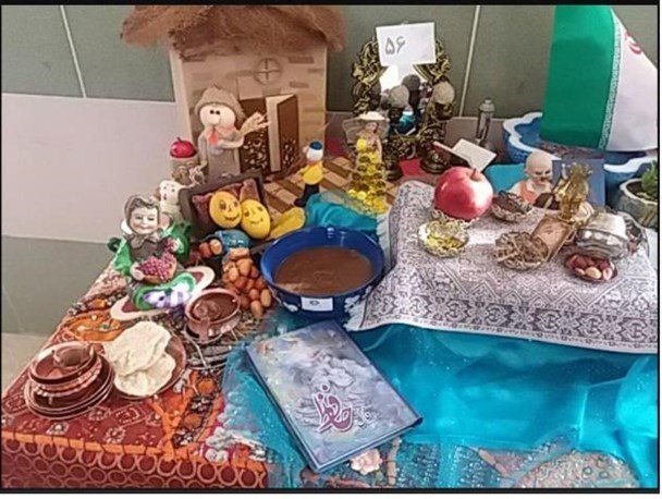 سومین جشنواره سفره هفت سین در کمیجان برگزار شد+تصاویر
