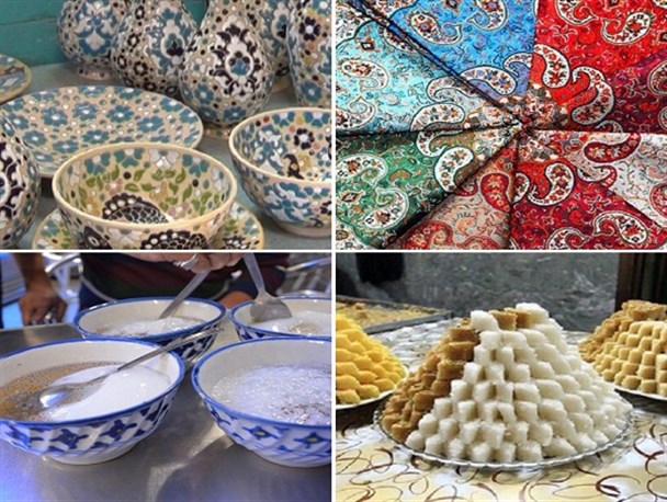از شیرینی‌های خَش یزدی‌ تا صنایع دستی ماندگار کویر