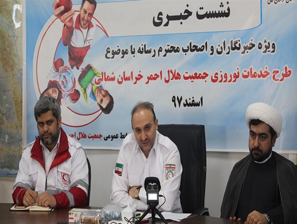 جمعیت هلال احمر در ایام نوروز ازظرفیت جوانان، دانشجویان و طلاب استفاده می کند