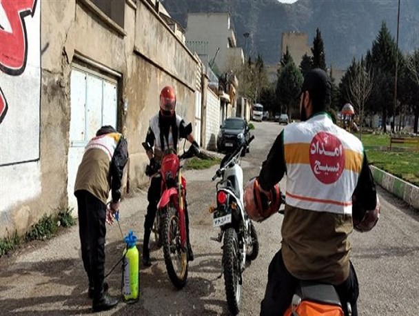 توزیع الکل وماسک به صورت روزانه/روستاهای خرم‌آباد ضدعفونی می‌شوند