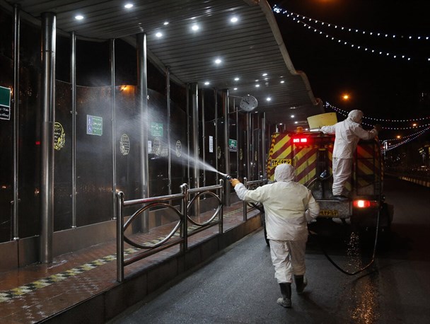 4 خدمت ویژه سپاه طرقبه شاندیز علیه کرونا