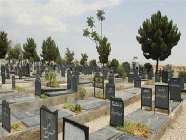 مبادی ورودی آرامستان های سرپل ذهاب مسدود است