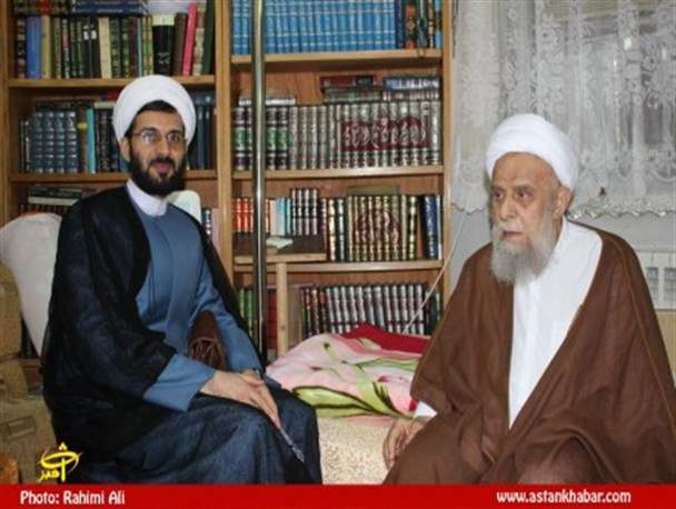 دیدار نماینده ویژه رئیس‌جمهور در خبرگان رهبری با آیت‌الله امینیان