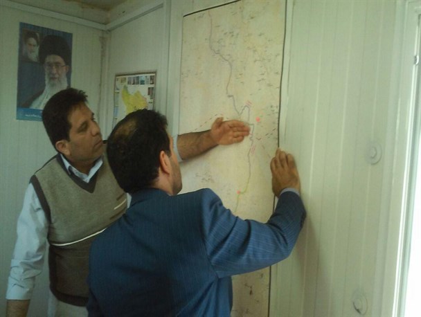 بخشدار رحیم آباد پیگیر جاده “قزوین-رحیم آباد -کلاچای” شد