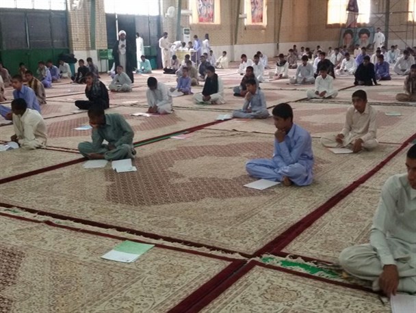 برگزاری سومین دوره آزمون پذیرش حوزه های علمیه در شهرستان دلگان
