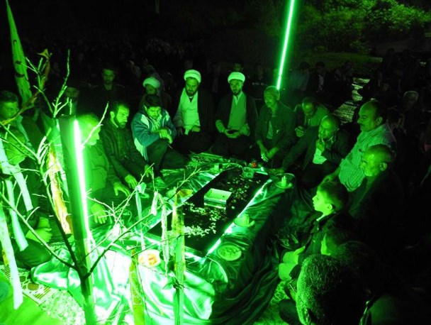مراسم ڃهلمین روز شهید گمنام شهرستان رامیان برگزار شد + تصاویر