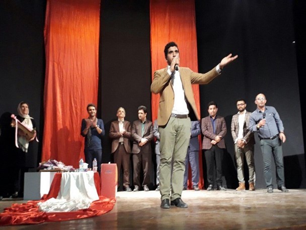مرد خنده ایران در کردکوی تجلیل شد + تصاویر