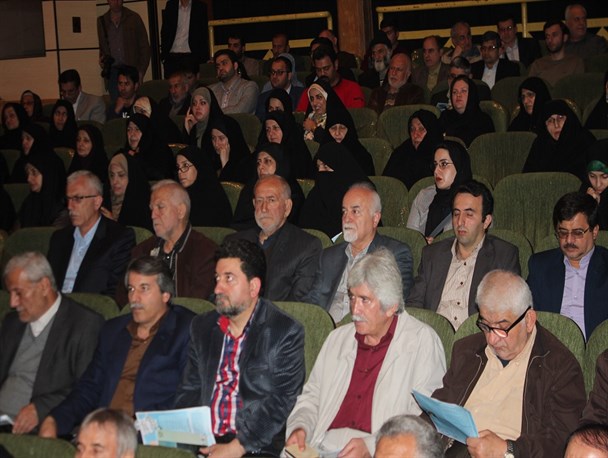 مراسم هشتمین سالگرد استاد رحمدل در مجتمع خاتم الانبیا رشت برگزار شد + تصاویر