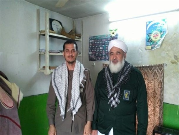 امام جمعه اهل سنت تمرقره قوزی کلاله لباس پاسداری بر تن کرد+ تصاویر