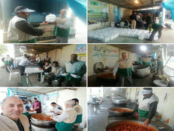 از طبخ روزانه 5 هزار غذای گرم تا اعزام گروه 20 نفره خدماتی به پل‌دختر