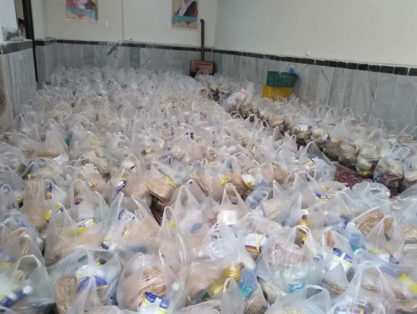 توزیع ۱۰۰۰ بسته غذایی در بین نیازمندان/170 اداره ضدعفونی شدند