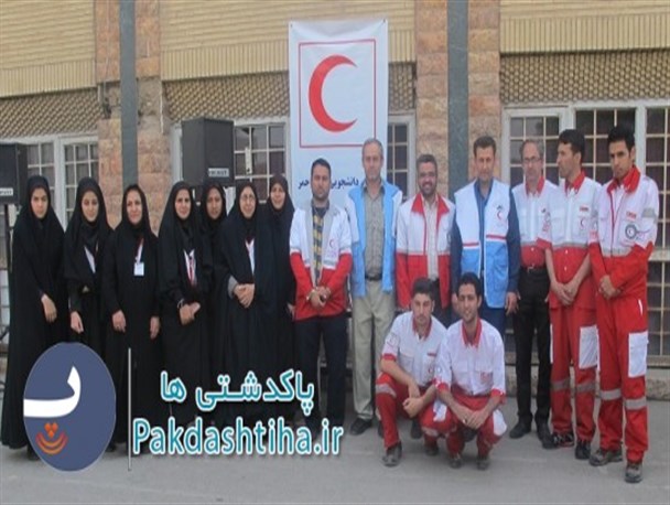 ویژه برنامه های هفته هلال احمر در پاکدشت برگزار شد+ تصاویر