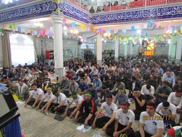 مهر تأیید حضور بسیجیان اسدآبادی در حماسه انتخابات 96