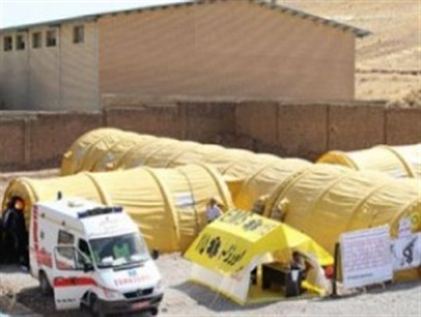 برپایی بیمارستان فوق تخصصی صحرایی در سیب و سوران