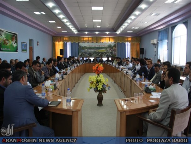 جلسه شورای اداری پارس آباد از نگاه دوربین