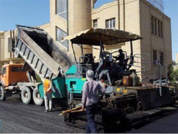 نهضت آسفالت با اعتبار ۸۳میلیاردی پیش می‌رود +عکس