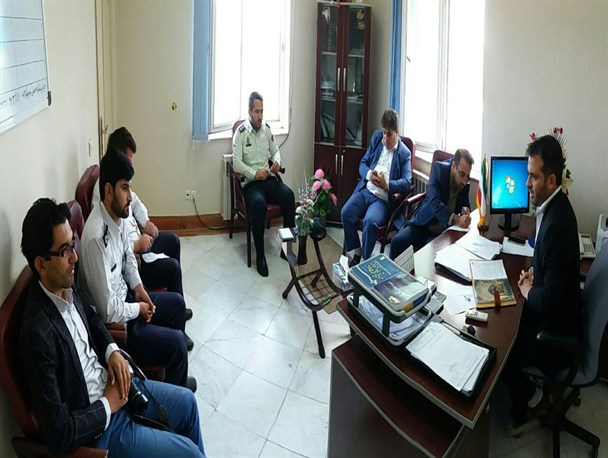 تشکیل جلسه ساماندهی ترافیک شهری اصلاندوز+عکس