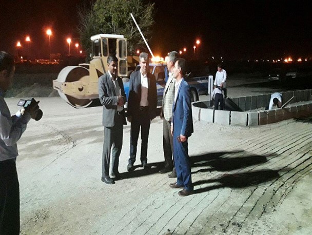 بازدید مسئولان شهری از طرح‌های عمرانی نسیم شهر
