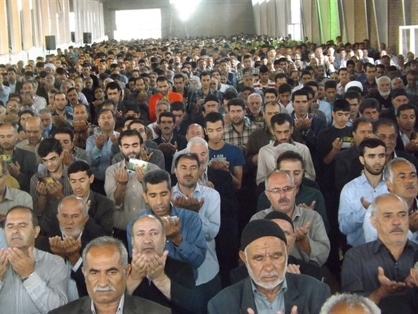 شکوه نماز عید فطر در هشترود +عکس