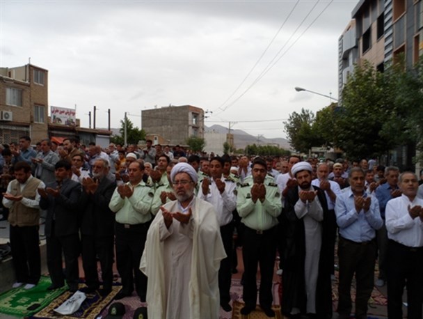 برگزاری نماز عید سعید فطرآشخانه به روایت تصویر