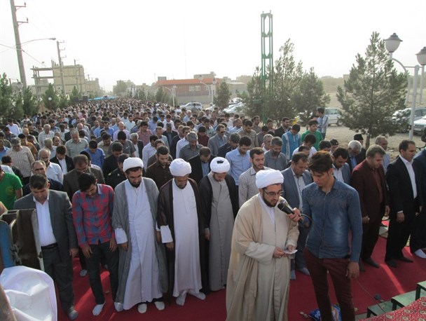 گزارش تصویری ازنماز عید سعید فطر در نصیرشهر