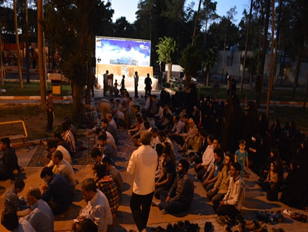 شبی با شهدا در سیرجان/تصاویر