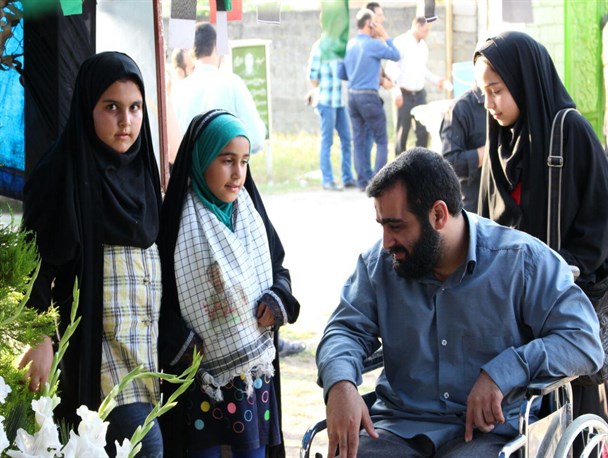 مراسم اربعین شهید مدافع حرم گیلانی جهانگیر جعفری نیا