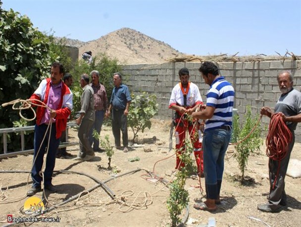 سه شهروند باغملکی بر اثر گازگرفتگی در چاه جان باختند +تصاویر