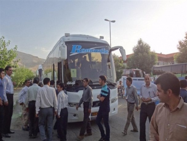 اعزام گسترده استقبال کننده از روحانی از شهرستان ها به کرمانشاه