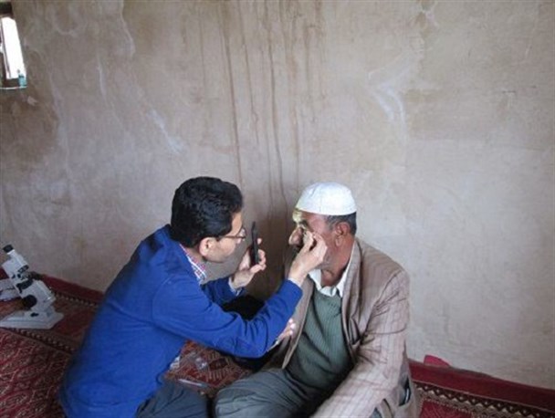 اعزام تیم پزشکی بسیج به گلیل شیروان+تصاویر