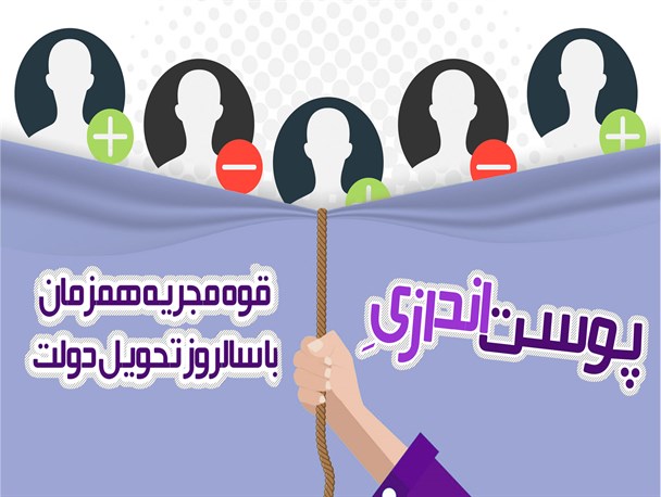 پوستر/ پـوست‌اندازی‌قوه‌مجریه