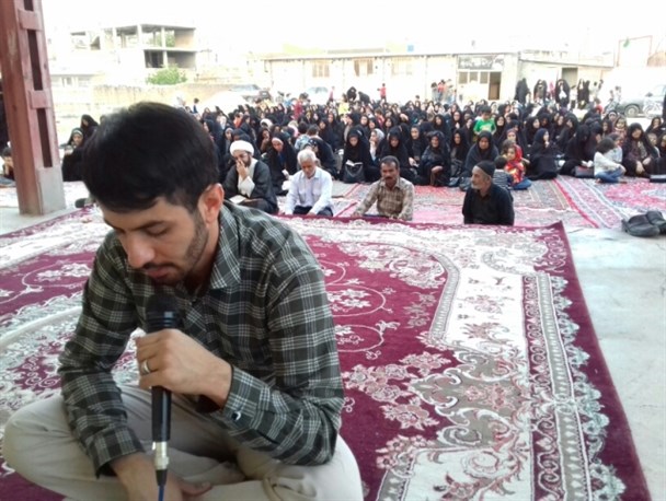 برگزاری مراسم "قربانی و دعای همگانی برای سلامتی امام زمان (عج)" در امامزاده عزیز (ع) اردل+تصاویر