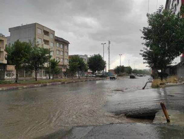 باران و تندباد در بانه هیچ گونه خسارات مالی و جانی نداشت