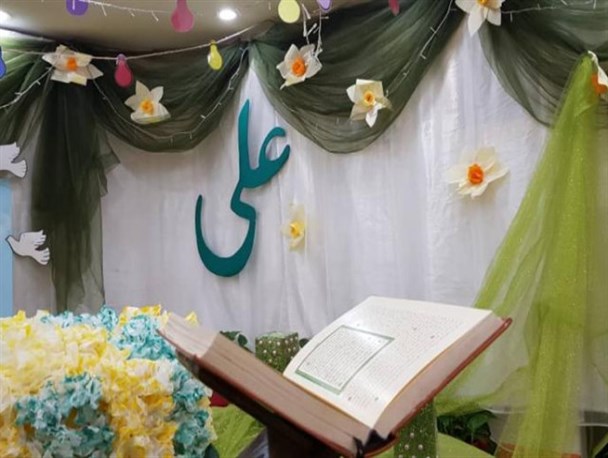 کوچه‌پس‌کوچه‌های دیار مینودری با عطر عید ولایت عطرآگین شد/ وقتی عشق امیرالمومنین در قلب‌ها می‌درخشد