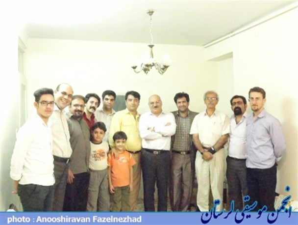 دیدار با پیشکسوت هنرمند لرستانی