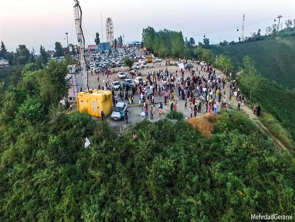 جشن بادبادک ها در لاهیجان برگزار شد+عکس