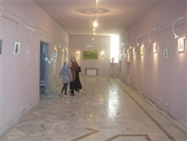 برپایی نمایشگاه عکسها و نقاشی های طبیعت فیروزکوه