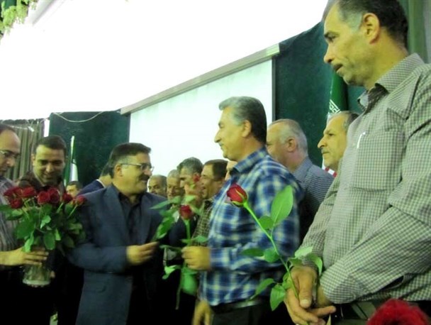 تجلیل از آزادگان فرهنگی آموزش و پرورش کازرون