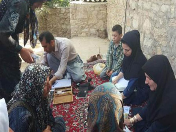 ارائه خدمات بهداشتی و پزشکی به عشایر باینگان پاوه+ تصاویر