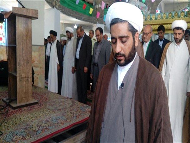 اولین نماز جمعه دهستان نصرآباد برگزار شد+تصاویر