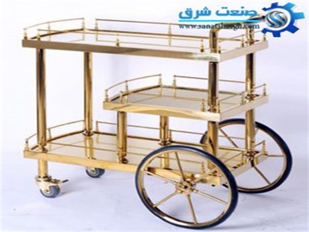 خرید ترولی حمل غذا و سطل زباله از صنعت شرق با قیمت کارخانه