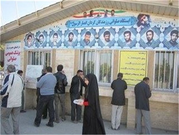 برپایی نمایشگاه در قطعه 40 گلزار شهدای بهشت زهرا