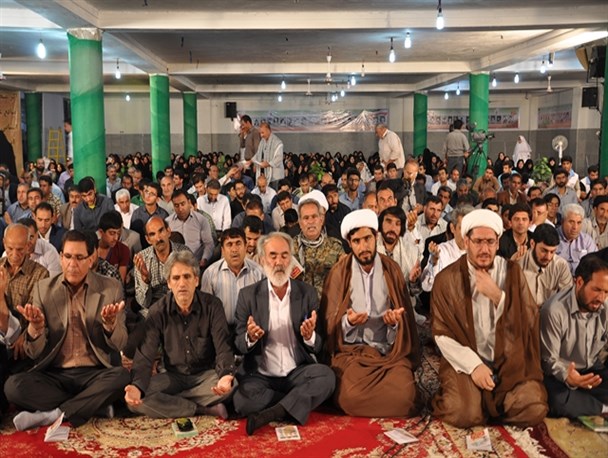 دعای ندبه در شهرستان دره شهر برگزار شد/تصاویر