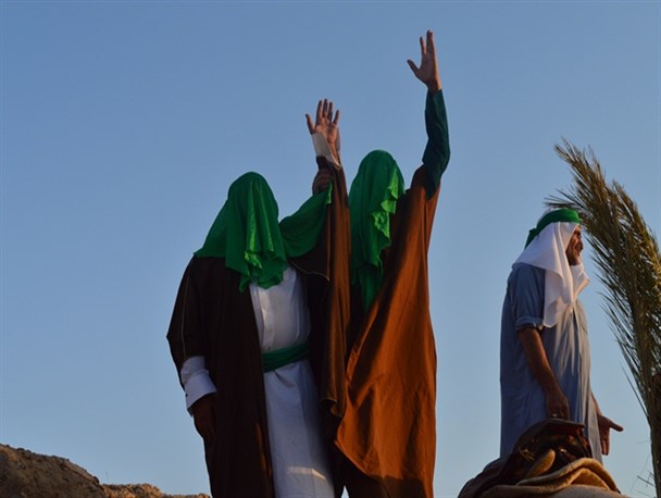 بازسازی واقعه غدیر در شهرستان بهمئی+تصاویر