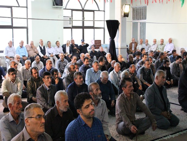 برگزاری مراسم اربعین شهدای گمنام و یادواره ۱۳۲شهید والامقام بخش خشکبیجار در قالب تصاویر